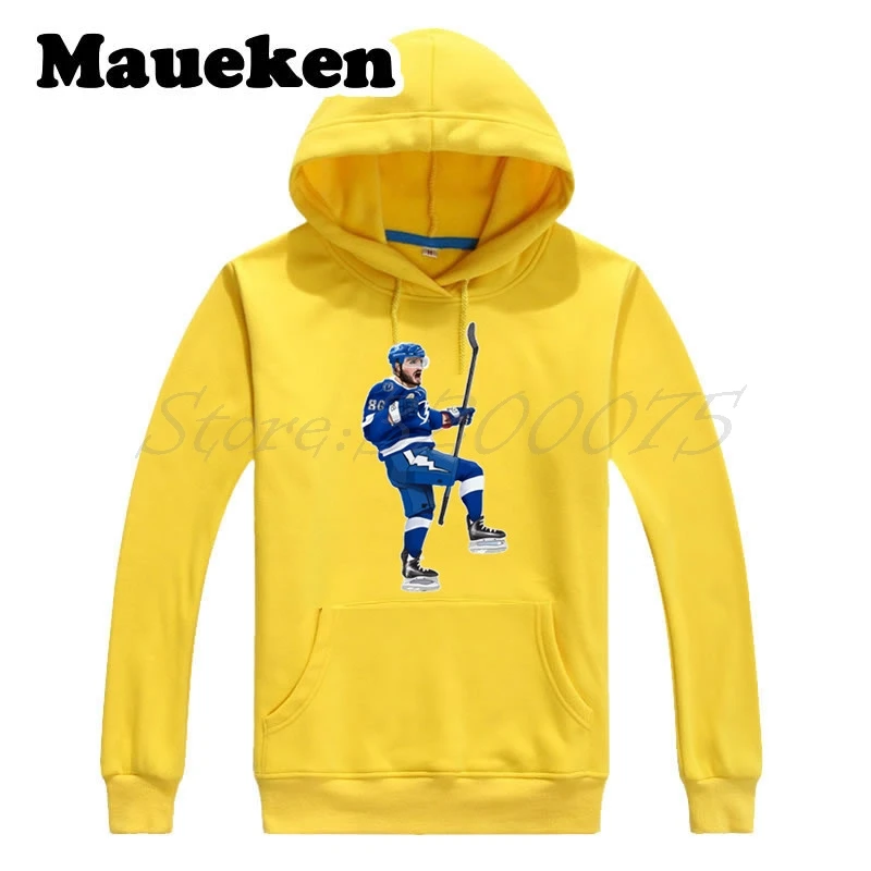 Мужские толстовки с капюшоном Nikita KUCHEROV 86 из России Tampa Bay толстые для фанатов