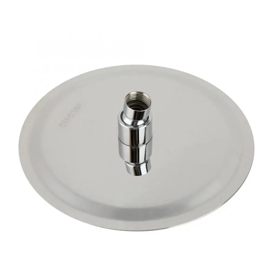 Krom boru G1/2 &quotБольшая насадка для душа из нержавеющей стали спрей ванной комнаты