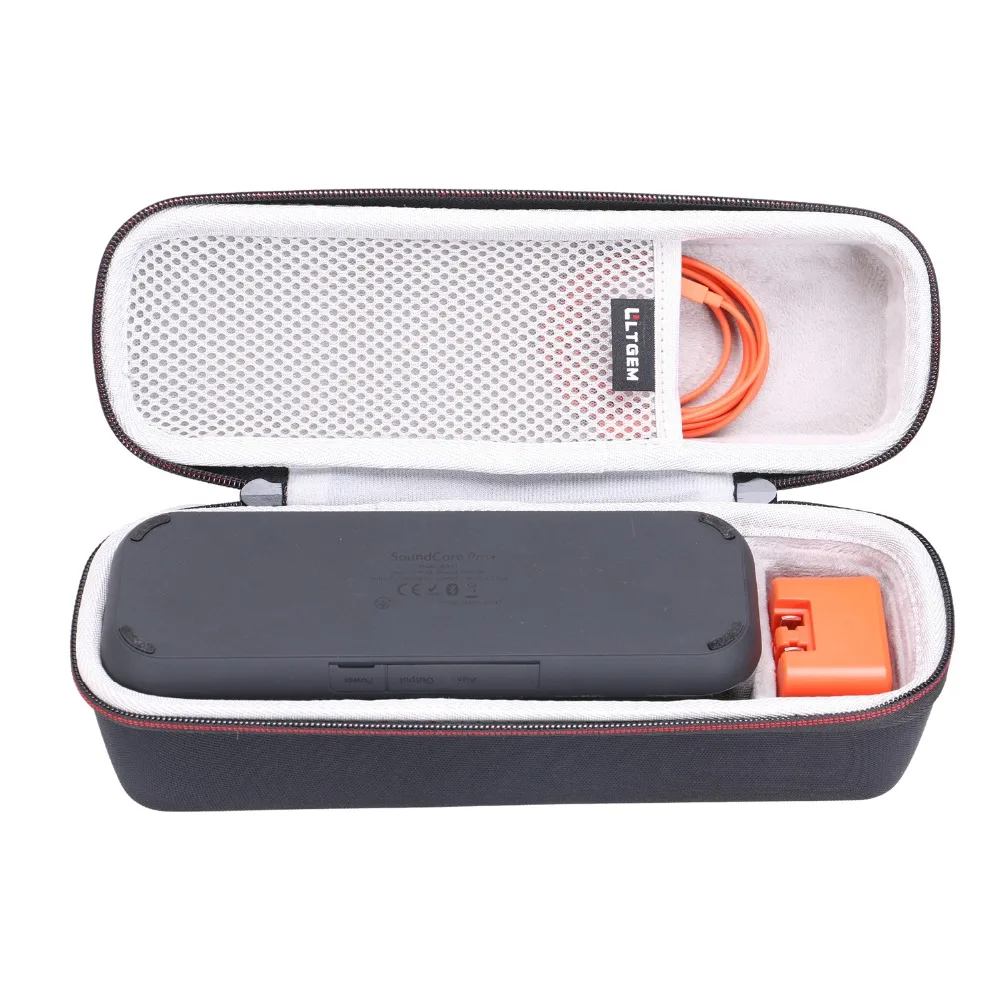 LTGEM EVA Жесткий Чехол для Anker SoundCore Pro+ 25 Вт Bluetooth динамик-Дорожная Защитная сумка для хранения