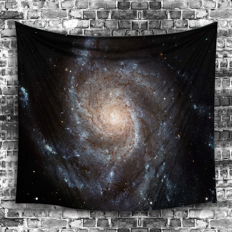 Boho Galaxy гобелен 3D печатных космического пространства пейзаж темно ковер