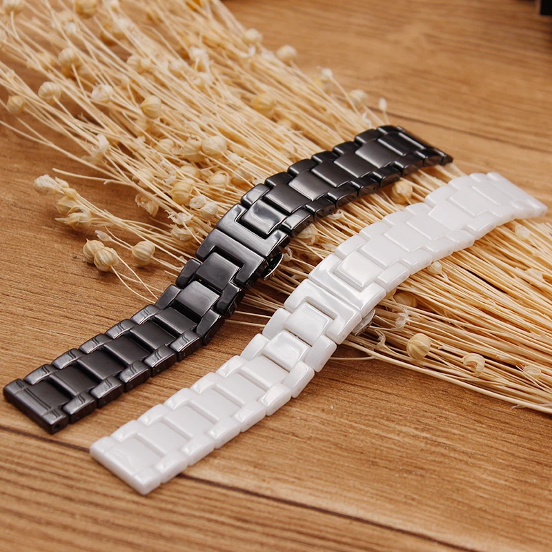 

Быстросъемный керамический ремешок с пряжкой-бабочкой для часов Huawei 1/2 pro/GT, ремешок унисекс, аксессуары для часов