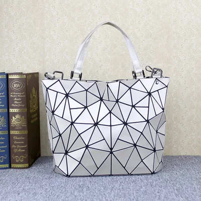 4 Новая Корейская версия PU матовая Lingge Ziplock сумка студенческая модная сумка для ноутбука через плечо сумки-мессенджеры - Цвет: 4