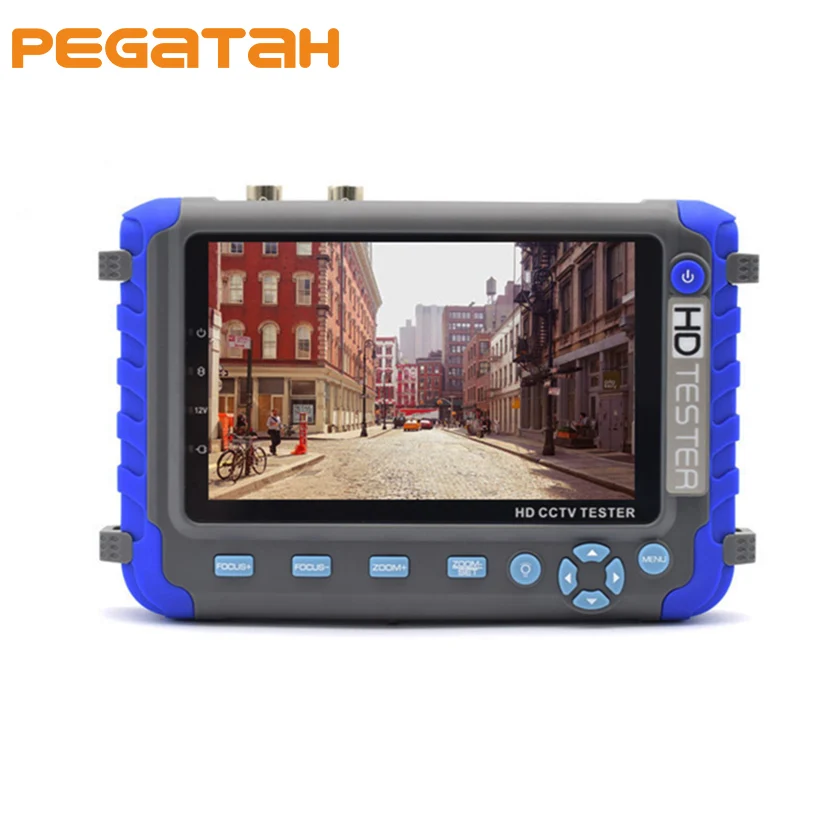 5 дюймов CCTV камера тест er поддержка 5MP AHD TVI 4MP CVI Тест Поддержка UTC контроль HD PTZ и