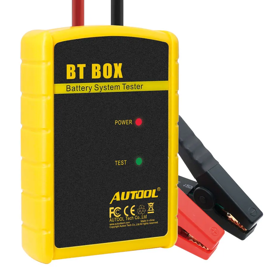 Оригинальный AUTOOL BT BOX анализатор автомобильного аккумулятора BTBOX батареи