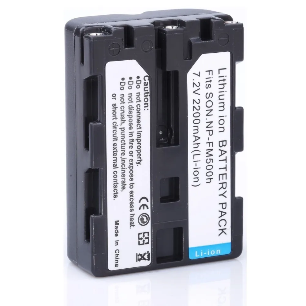 Высококачественная аккумуляторная батарея для Sony A57 A58 A65 A77 A99 A550 A560 A580|np fm500h|battery for