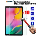 XSKEMP 10 шт.лот, оптовая продажа, пленка для Samsung Galaxy TAB A 10,1 SM-T510SM-T515, 9 H, Защитная пленка для экрана из закаленного стекла, 2019