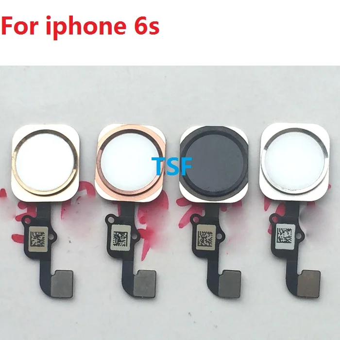 НОВЫЙ 4 Цветов Запасные Части Главная Кнопка Ассамблея Шлейф для iPhone 6 S 4.7 1 шт.