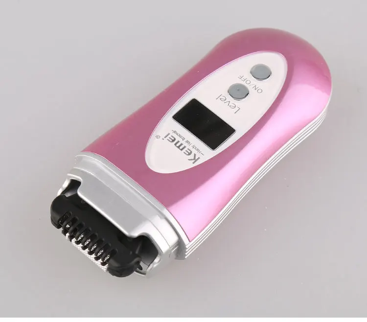 Kemei 6810 перезаряжаемый электрический эпилятор для женщин Аккумуляторный удаления