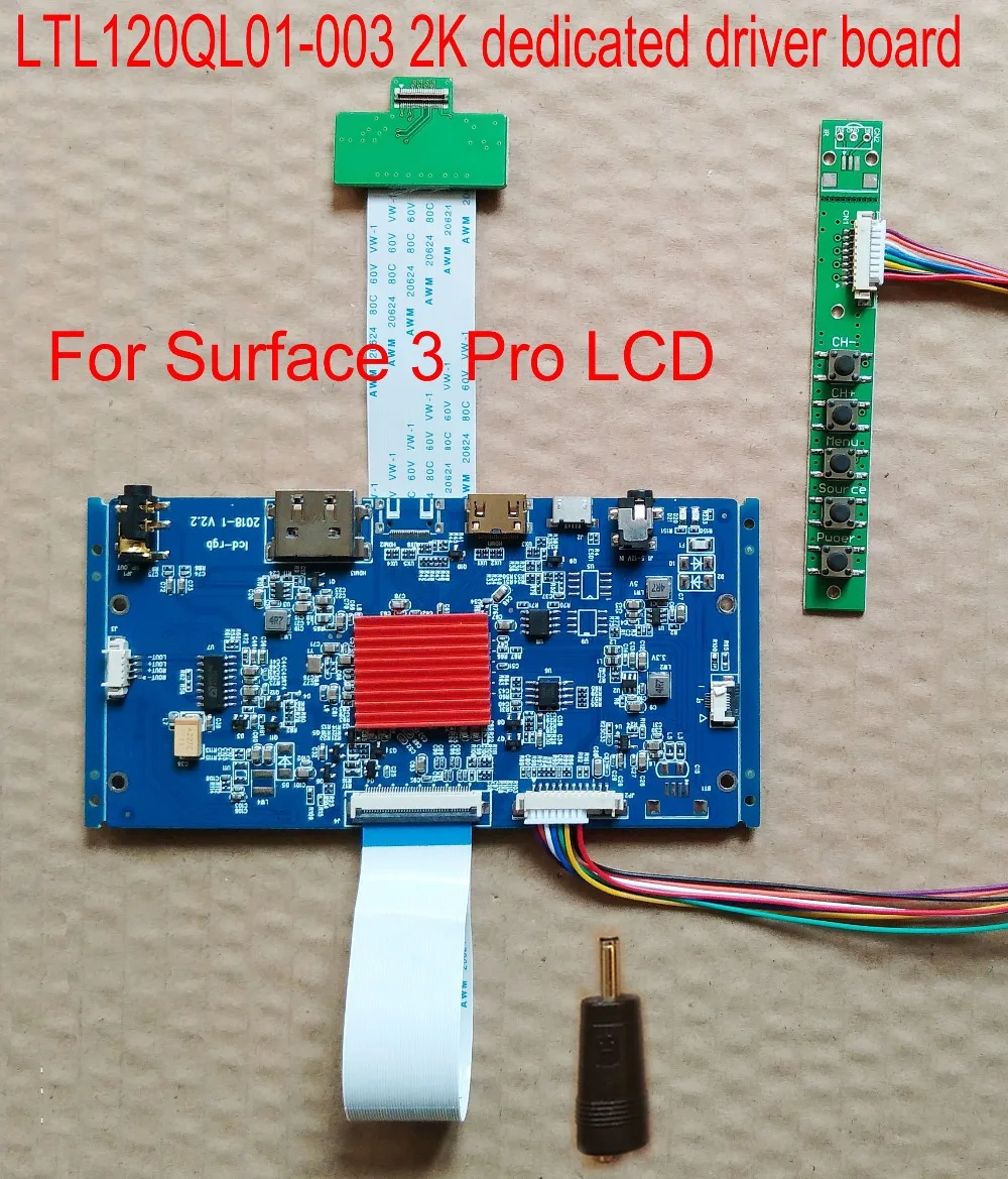 LTL120QL01-003 посвященный 2160*1440 2 к Sucface 3 pro ЖК Дисплей HDMI панель устройства управления
