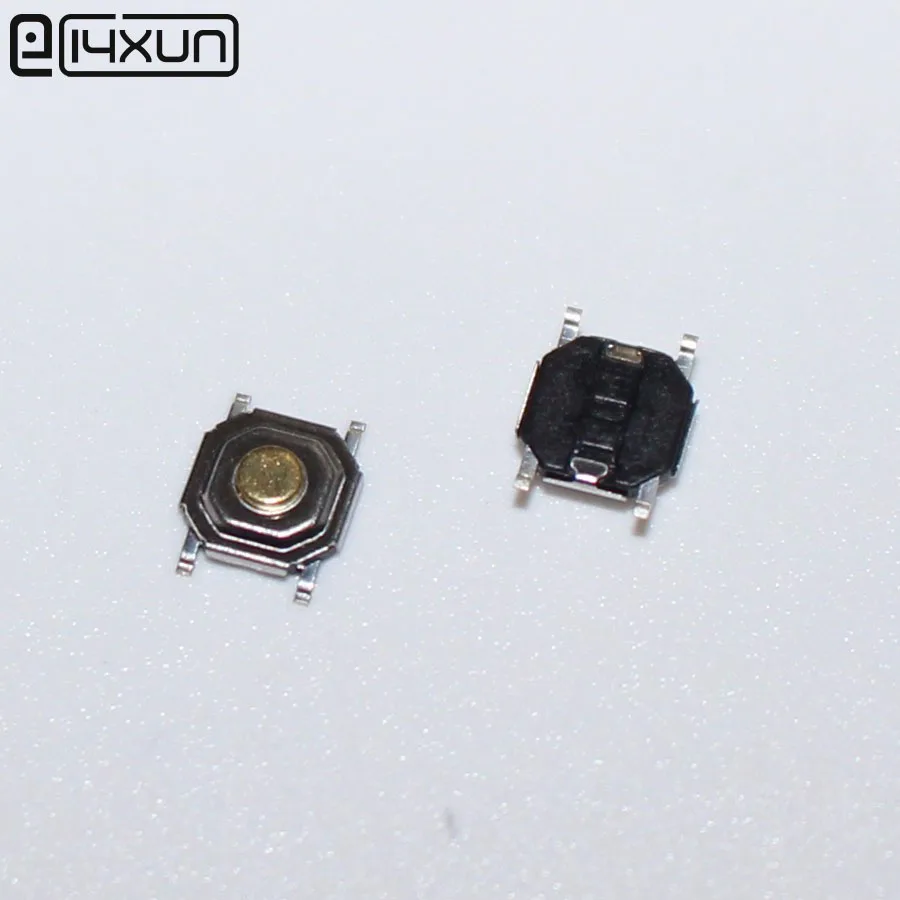 Тактовый переключатель SMD 4P 100 шт. 4 х4 х1 7 мм контакта медная Водонепроницаемая