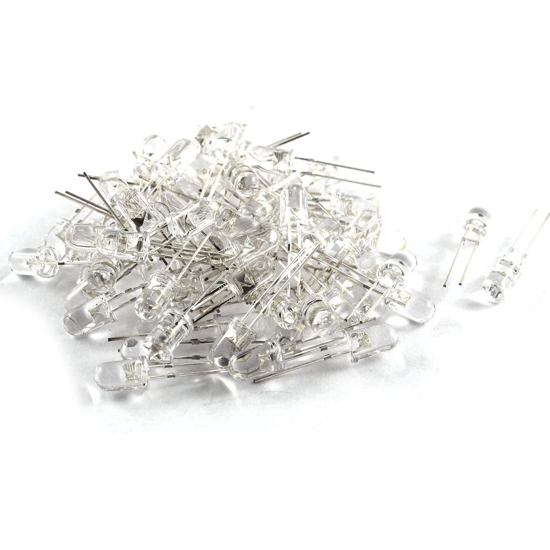 Brand New LED Bright Light Lamp Emitting Diode 70 Piece DC 3V-6V 5 mm White | Освещение