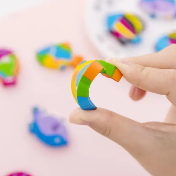

4 Pcs/pack Cartoon Mini Sea World Tropic Fish Eraser Rubber Pencil Erasers Office School Supply Korean Stationery Gifts