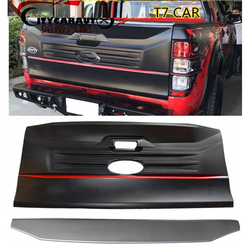 CITYCARAUTO 2012- Крышка для задних ворот подходит для Ranger T6 T7 аксессуары дополнительные задние ворота планки крышка багажника