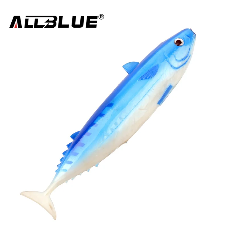 ALLBLUE приманка для ловли тунца с лодки 21 см 135 г светящаяся испанская скумбрия