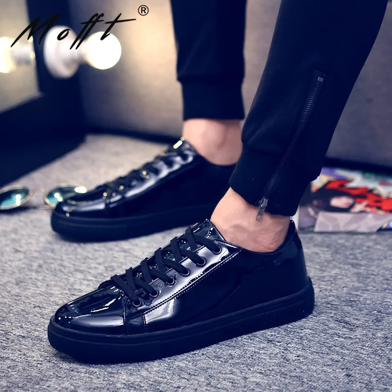 New Design Sequin Men Casual Shoes Rubber Sole Non-slip Lace Up Sneakers Waterproof Flat Gold Blue Sliver Black | Обувь