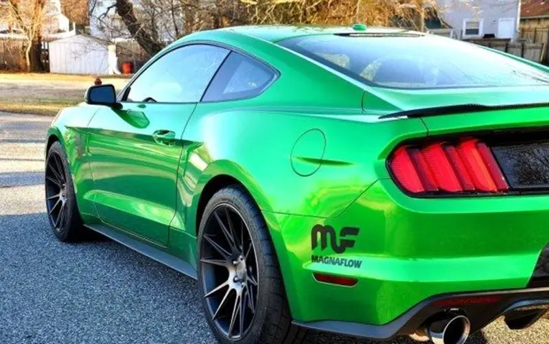 Для Ford Mustang Высокое качество ABS Неокрашенный автомобильный хвост декоративное крыло задний багажник загрузки спойлер