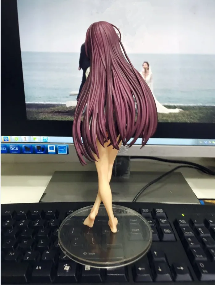 Новое поступление Аниме Фигурка Fate/Grand Order слуга Scathach свитер Ver 24 см 1/7 модель сексуальная девушка Косплей игрушка бренд