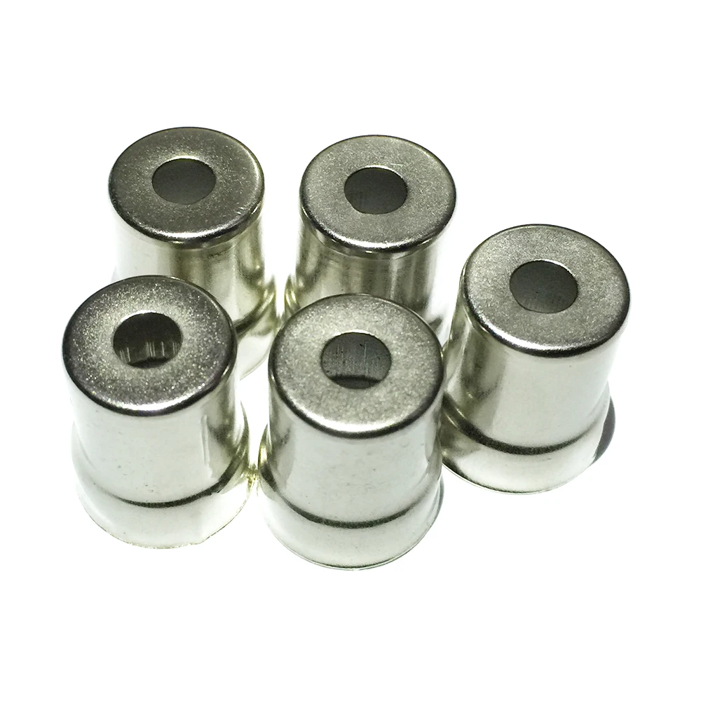 

5Pcs/Lot Magnetron Steel Cap Microwave Oven Replacement Large Round Hole Silver Tone Home Kitchen Appliance Parts Accessories