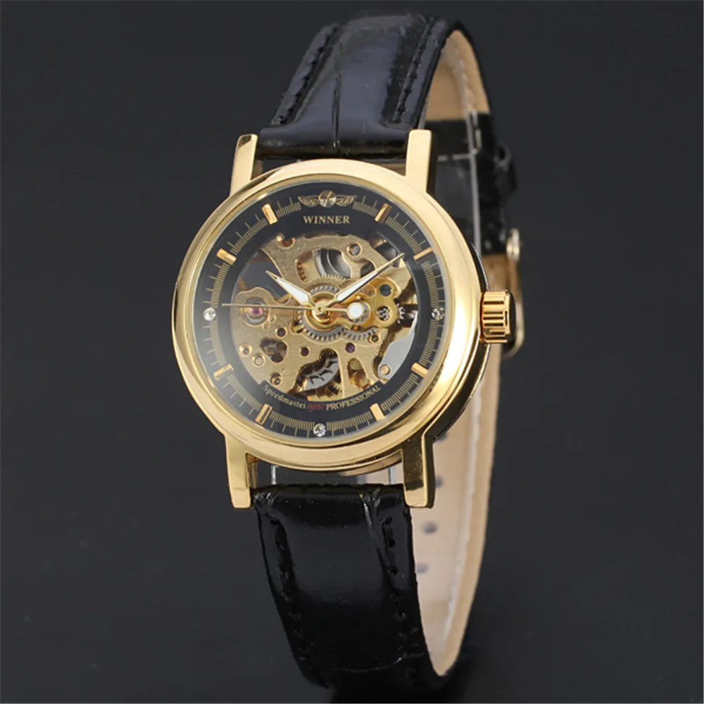 Победитель Женщины watch automatic механические леди часы лучший бренд роскошные