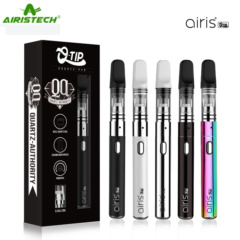 Оригинальный Airistech Qtip испаритель комплект Портативный Vape ручка мини 650 мАч