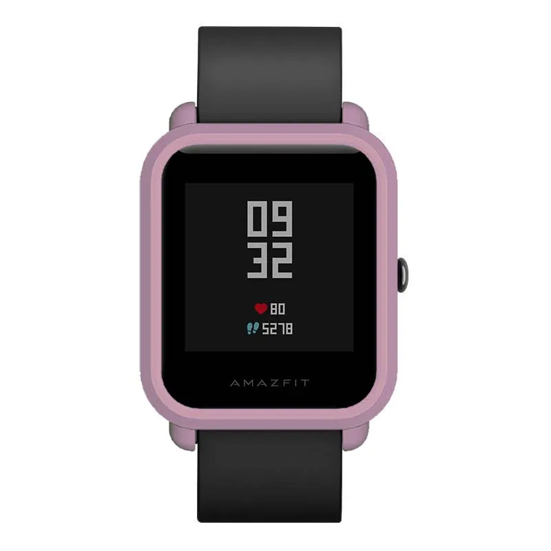 Чехол из ТПУ на запястье AMAZFEEL для xiaomi Huami Amazfit Bip полноцветный Защитный