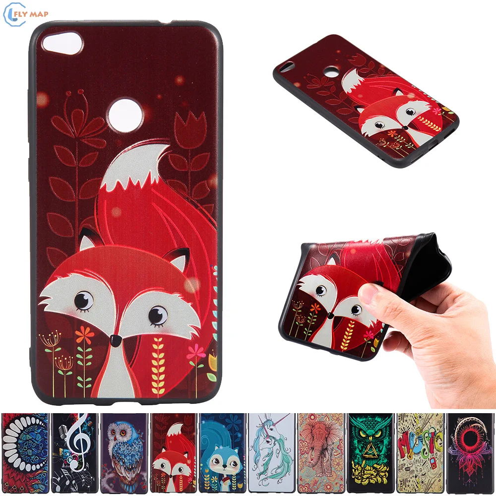3D Relief Case for Huawei P8 Lite 2017 PRA-LX1 PRA-LA1 PRA-TL10 Soft TPU Phone Cover PRA LX1 LA1 TL10 |