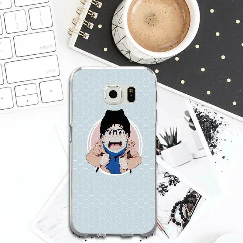 Мода Мультфильм Юрий на льду Юрия тонкий Мягкие TPU чехол для телефона Samsung Galaxy S2 S4