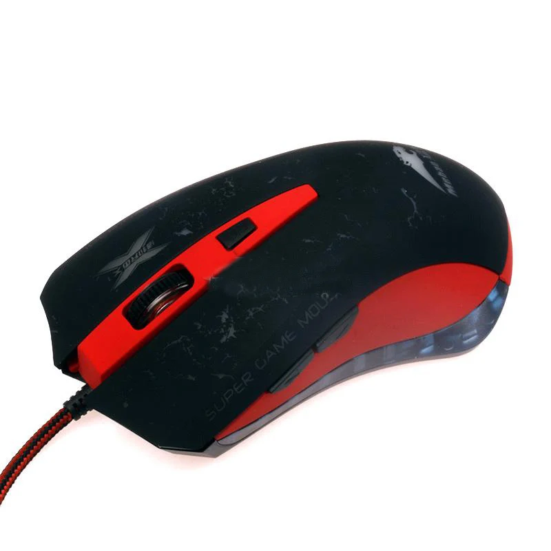 Professional 7-Color 6 Keys 2400DIP Optical Adjustable Wired Gaming Usb Game Mice Mouse | Компьютеры и офис