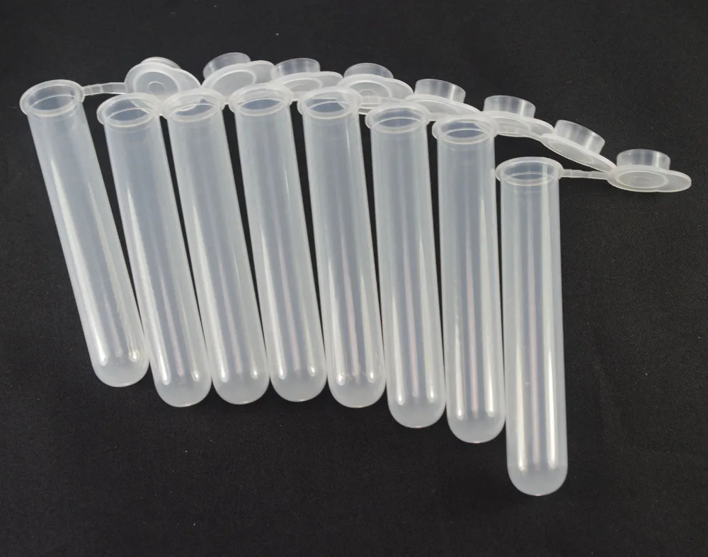

Plastic test tubes centrifuge tubes 15ml round bottom lot8
