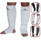 Хлопок для взрослых детей Муай Тай кик боксёрские ММА grappling супинатор щитки накладки для каратэ ноги голени хвостовик ноги защитные протекторы