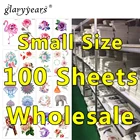 100 шт., маленькая красота, женский и мужской макияж, тату-наклейка, временная татуировка на шею, браслет на цепочке, искусственная татуировка в виде животного, 2019