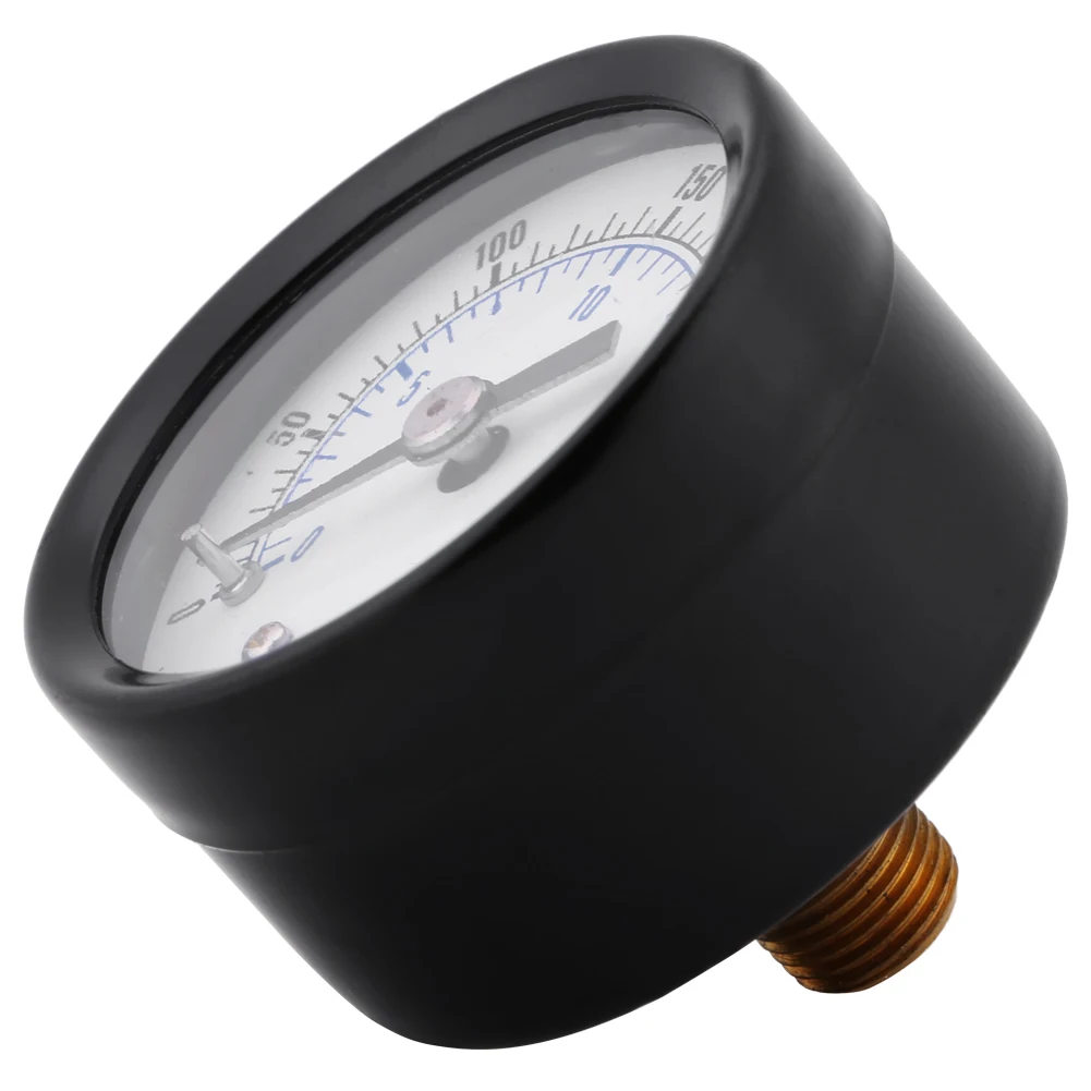 1 шт. Мини манометр для топлива воздуха масла жидкости воды 0 20bar / 300psi 1/8 BSPT