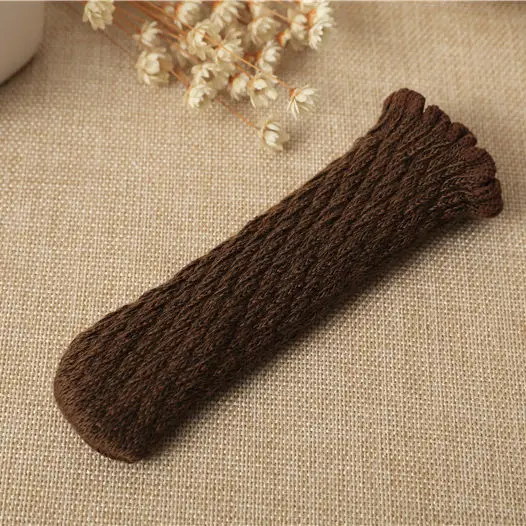 Эластичные чехлы для мебели 4 шт. защиты пола вязаные носки|Чехлы на стулья| |