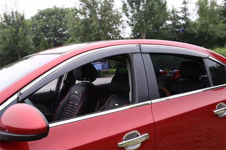 Оконный козырек для Chevrolet cruze защитный от солнца и дождя 2009-2014 4 шт./компл. Стайлинг