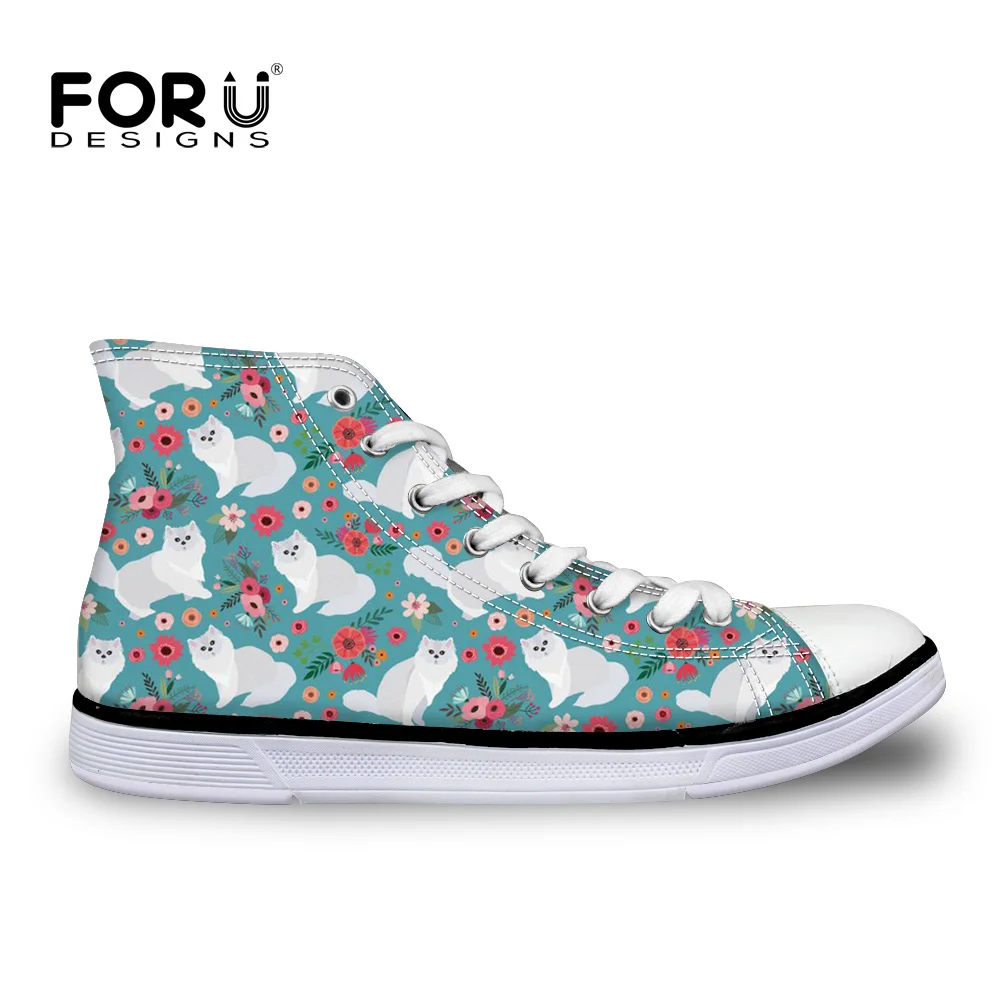 FORUDESIGNS/кроссовки для бега девочек Детские кроссовки с милым рисунком кота