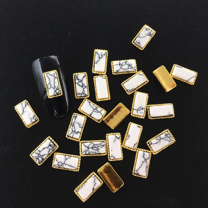 100 шт./пакет новинка 2017 японское 3D украшение для ногтей кавайный металлический