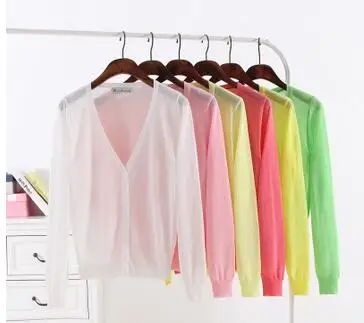 MLXSLKY супер тонкий женский кардиган свитер Женский Плюс Размер Весна и лето