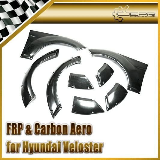 Автомобильный Стайлинг для Hyundai Veloster FRP стекловолокно EGR стиль переднее и заднее