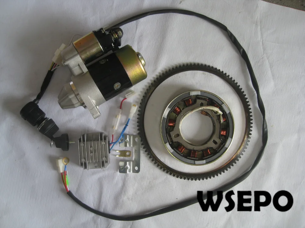 Высокое качество! Комплект для переоборудования электрического пуска (включая