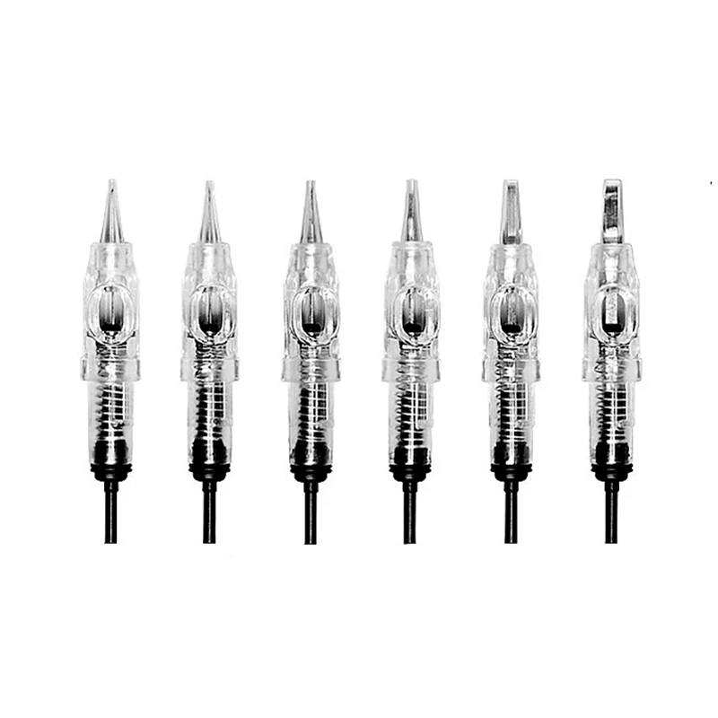 Иглы для татуажа 5 шт./лот 1RL Одноразовые стерилизованные картриджи перманентного