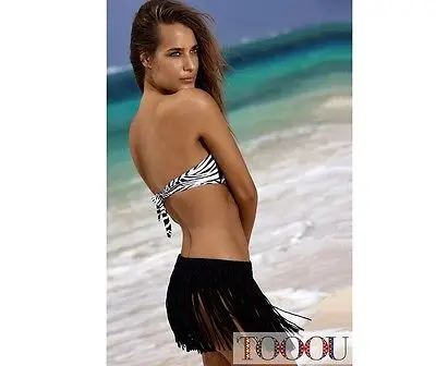 Для женщин Бусины Высокая талия плиссированные цветочные короткие мини юбка