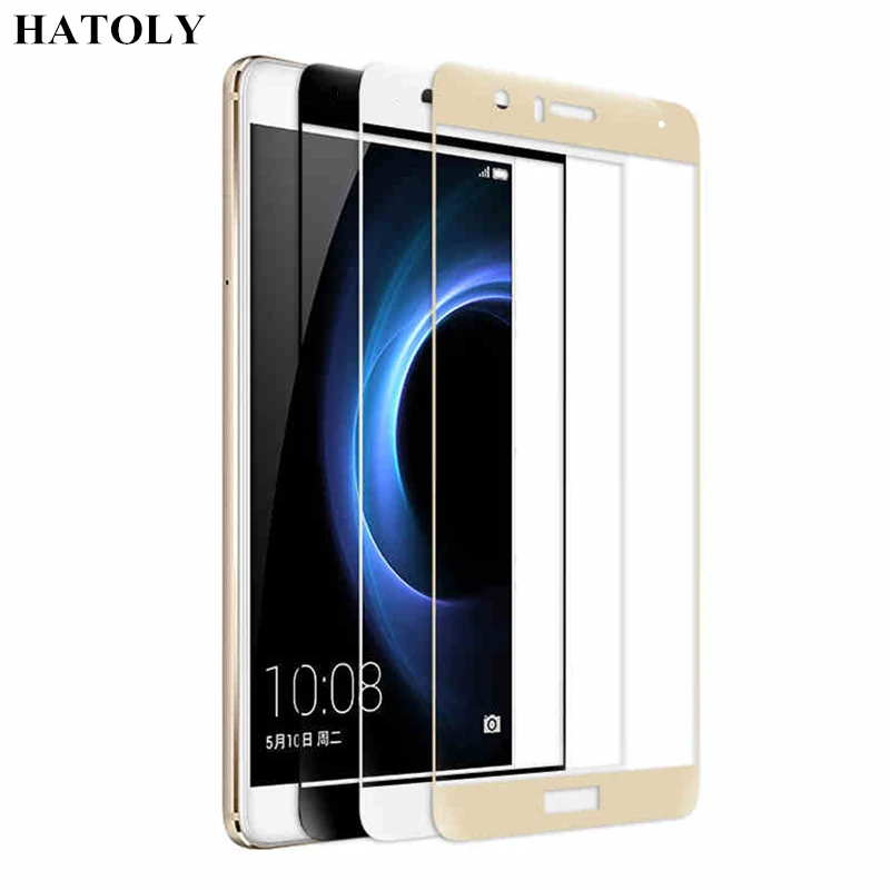 Закаленное стекло HATOLY Huawei P9 Lite Стекло 9H полное покрытие пленка для экрана