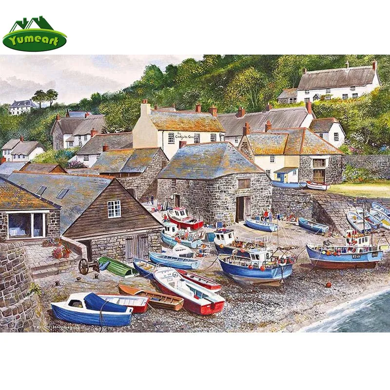 YUMEART краска с алмазным искусством Сделай Сам 5D алмазная живопись по номерам у
