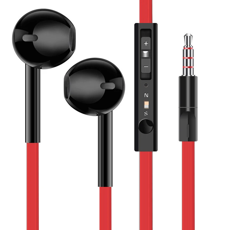 Спортивные наушники EARDECO проводные стереонаушники Mp3 с микрофоном и басами для