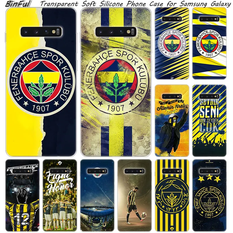 Хит продаж мягкий силиконовый чехол Fenerbahce для Samsung Galaxy S10 S9 S8 Plus S7 Edge A6 A8 A7 A9 2018 A5 2017