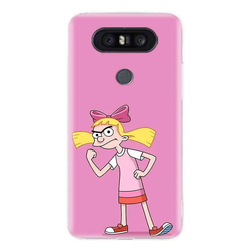 Эй Арнольд Прочный мягкий ТПУ Fit чехол для телефона LG V40 G6 G7 Q6 Q8 Q7 G5 G4 V30 V20 V10 K8 K10 2018