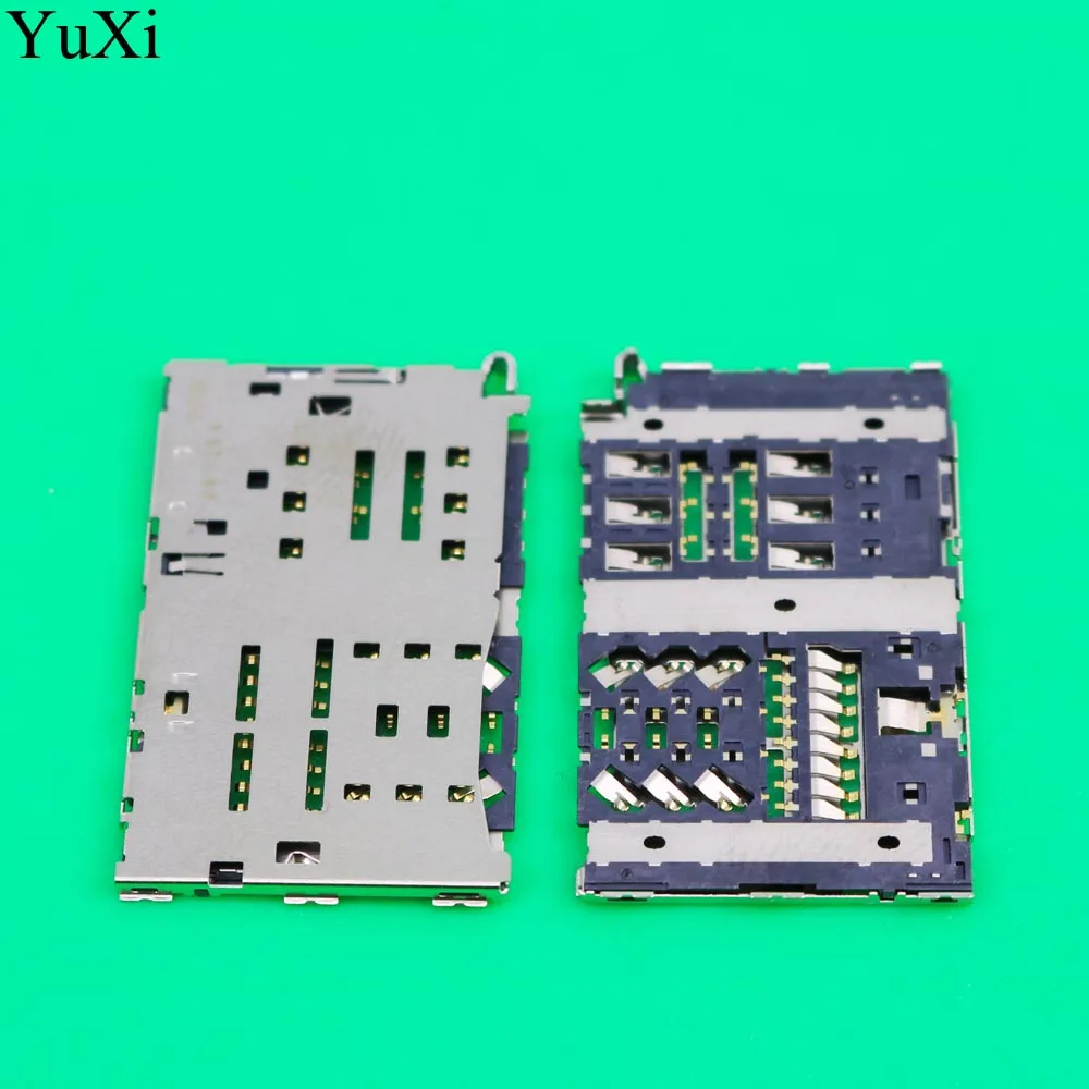 Разъем для считывателя SIM карт YuXI разъем держателя лотка LG G6 H870 H870DS LS993 VS988