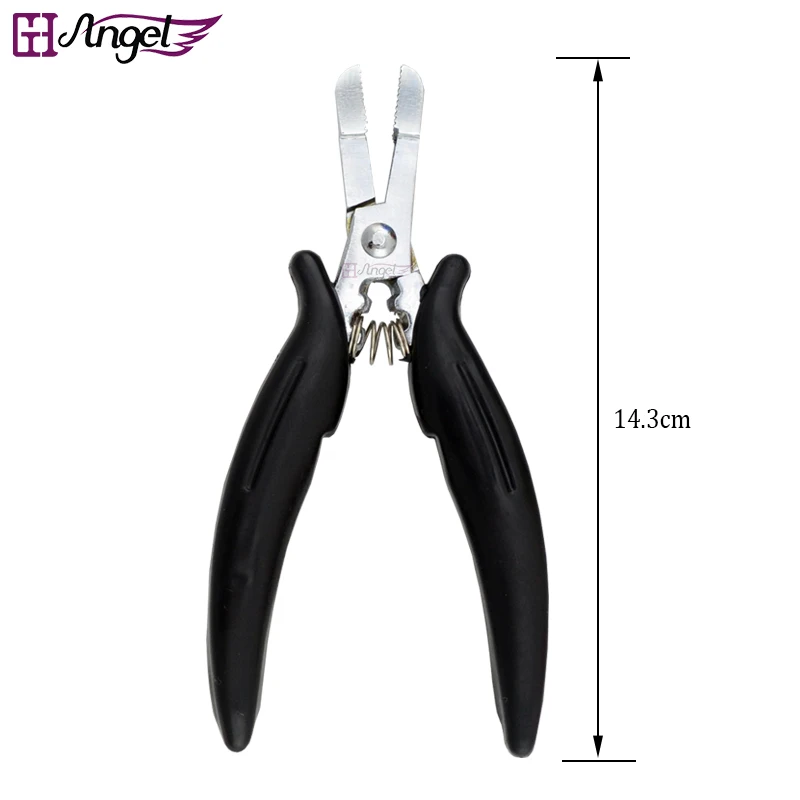 Зажим для разделения волос LOOF 12 + защита пальцев 5 от тепла плоскогубцы типа D 1