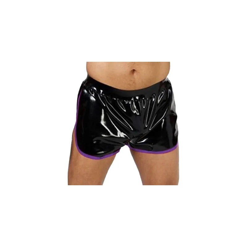 

Latex Rubber sports Shorts Underwear Handsome Shorts Size XXS~XXL