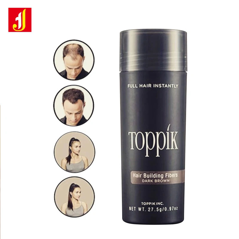 TOPPIK 10 видов цветов оптовая продажа 27 5g волокно волоса порошок облысения ТОНКИЙ